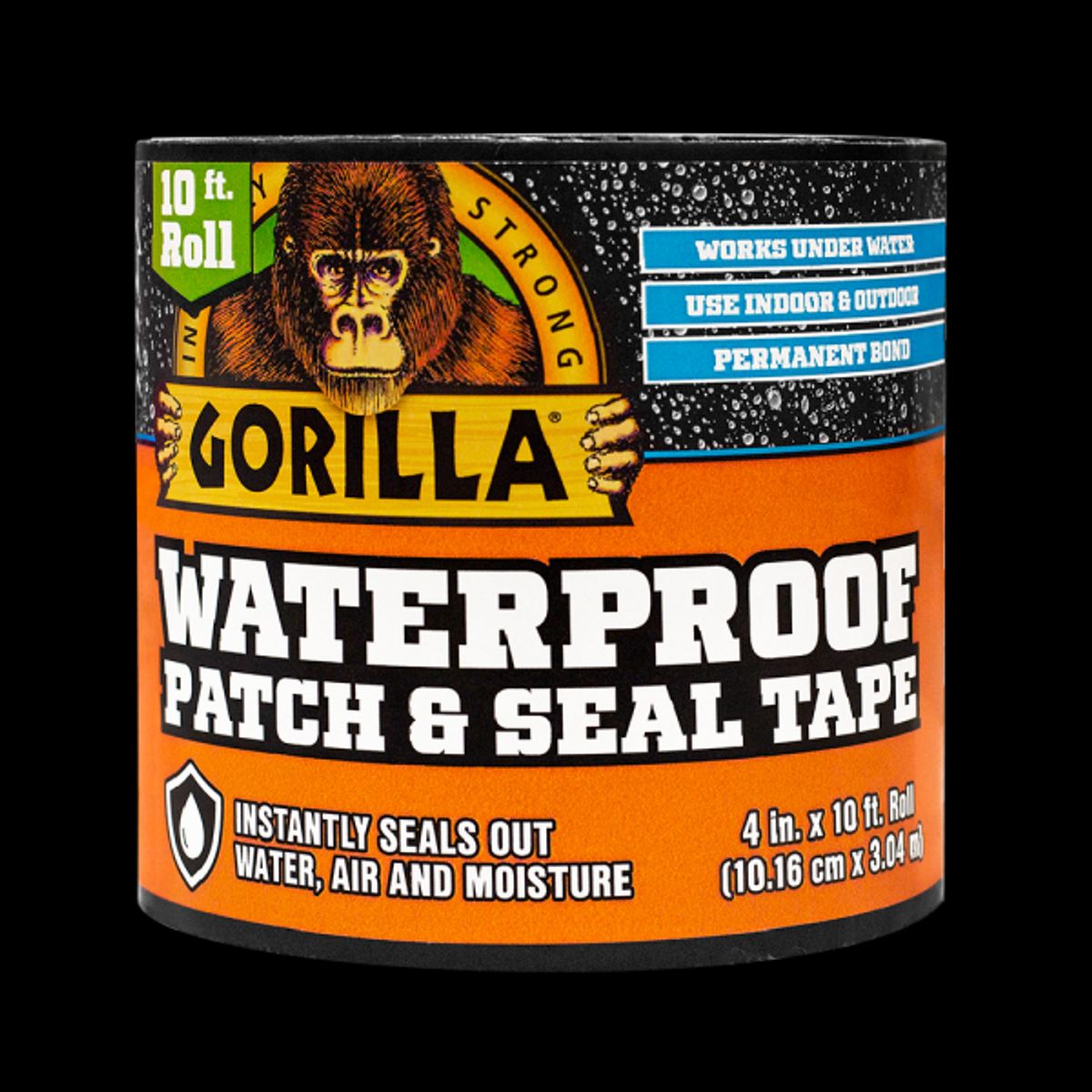 Gorilla Tape Vandfast Patch & Seal Black