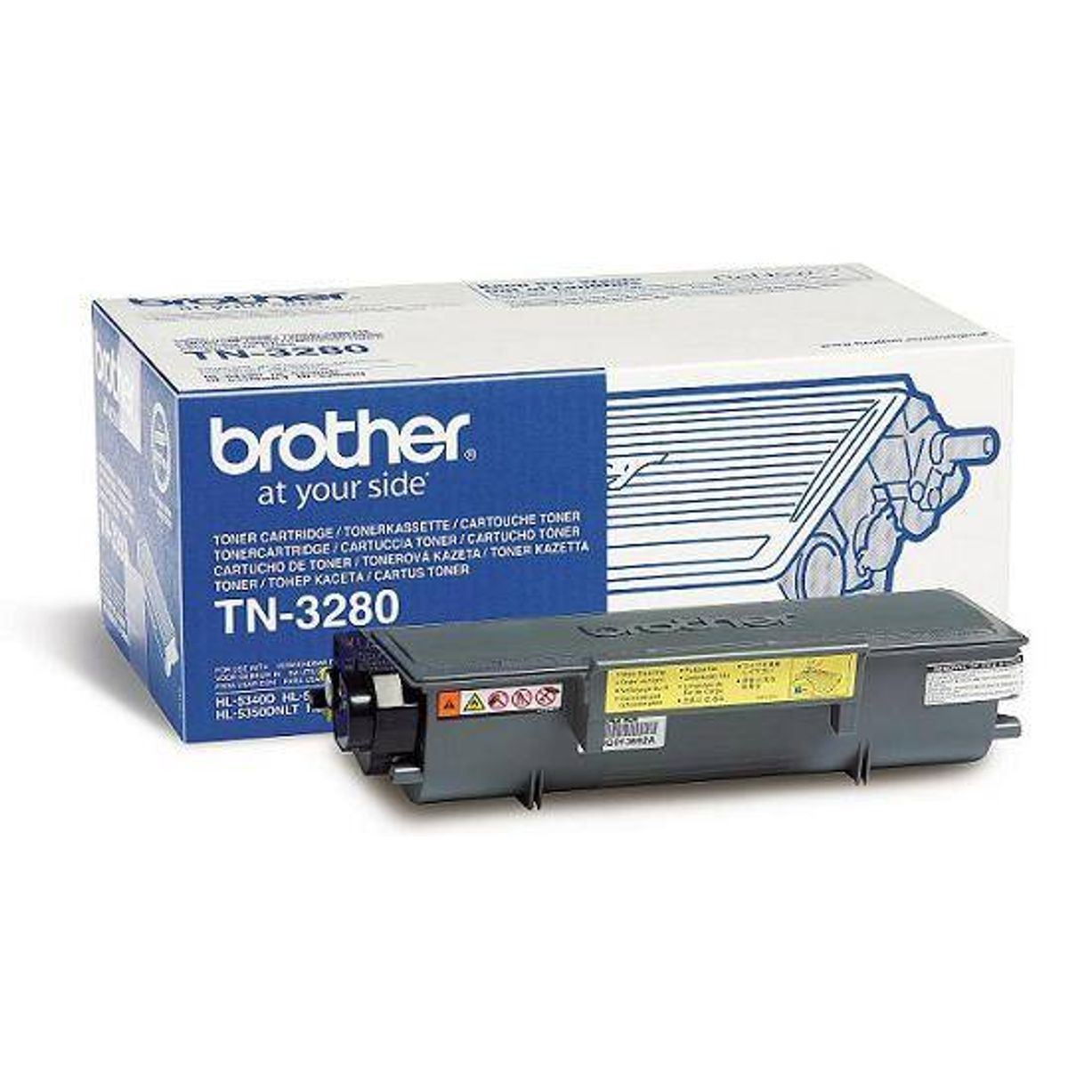 Brother TN3280 sort lasertoner original