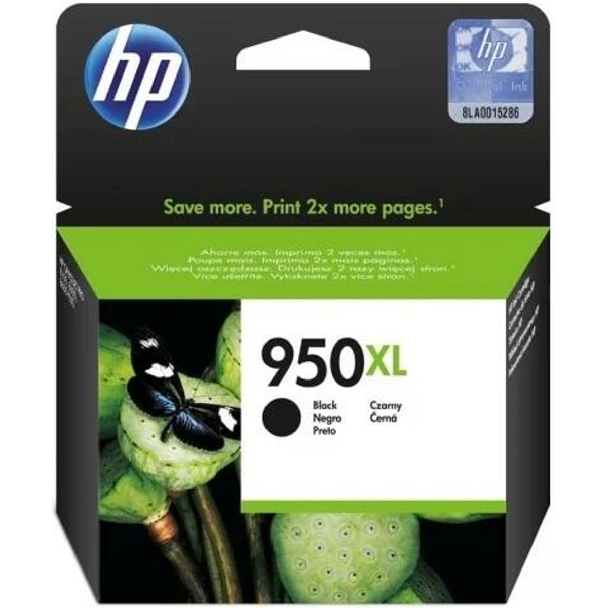 HP 950XL Sort 2300 sider