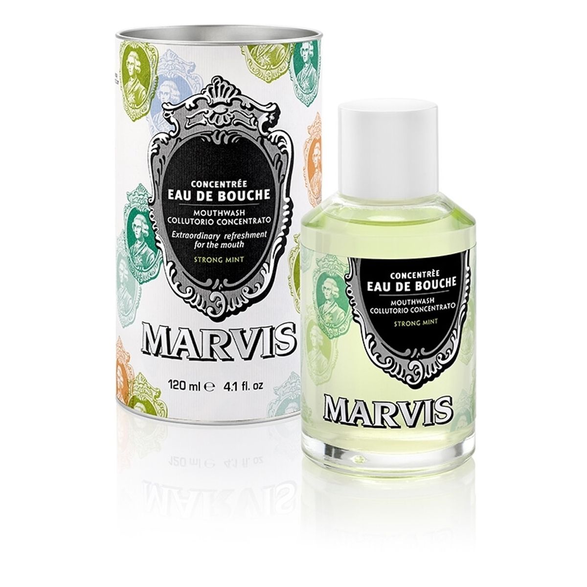 Marvis Mundskyl - Strong Mint - 120 ml.