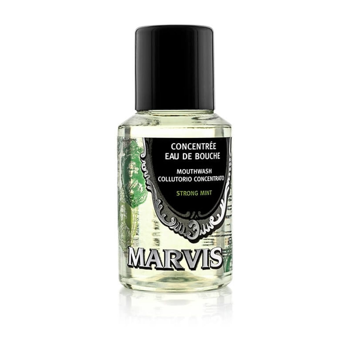 Marvis Mundskyl - Strong Mint - 30 ml. (Rejsestørrelse)