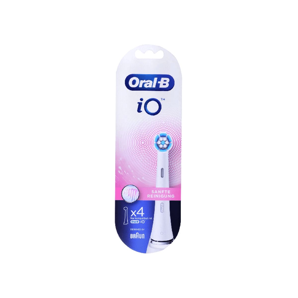 Oral-B iO Gentle Care 4-pack - Hvid