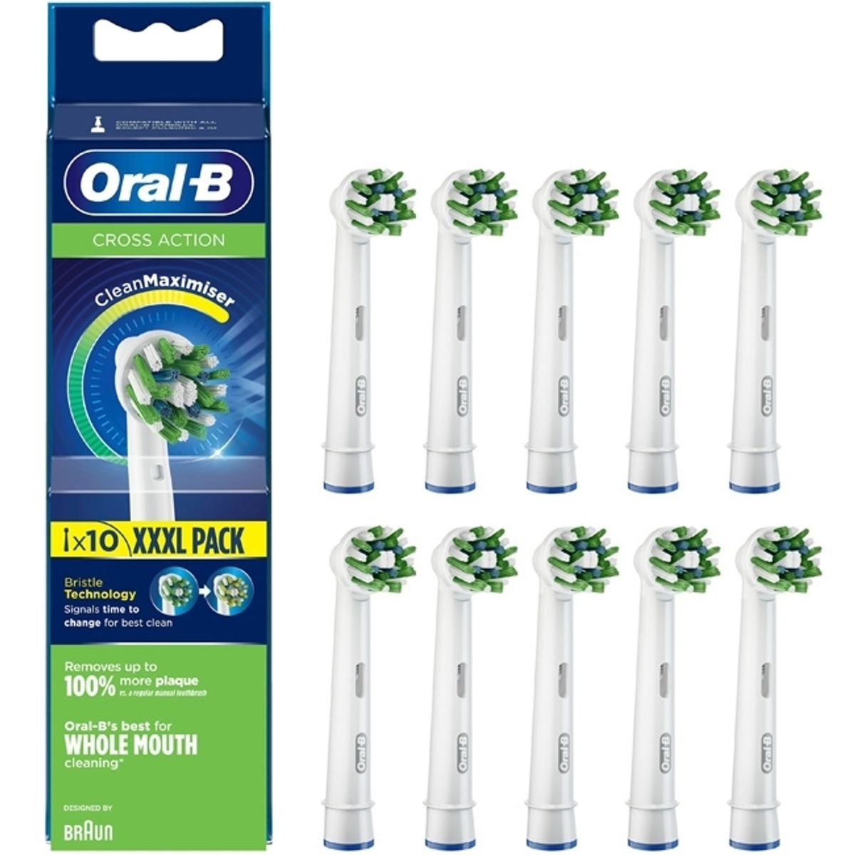 Oral-B CrossAction CleanMaximiser 10-pack