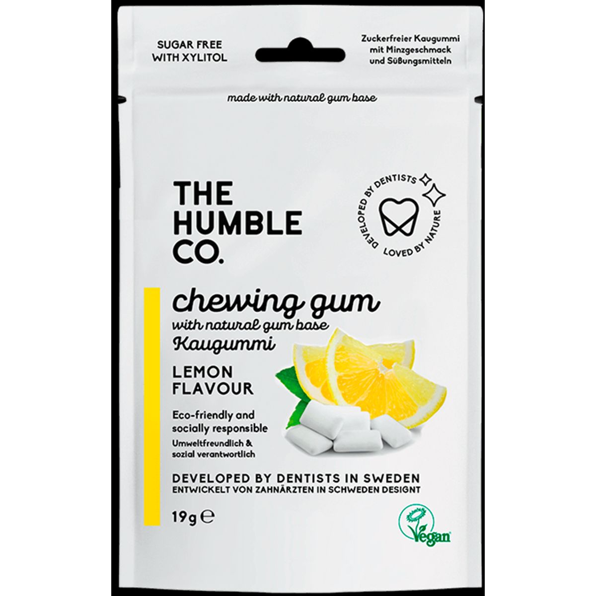 Humble Naturligt tyggegummi lemon