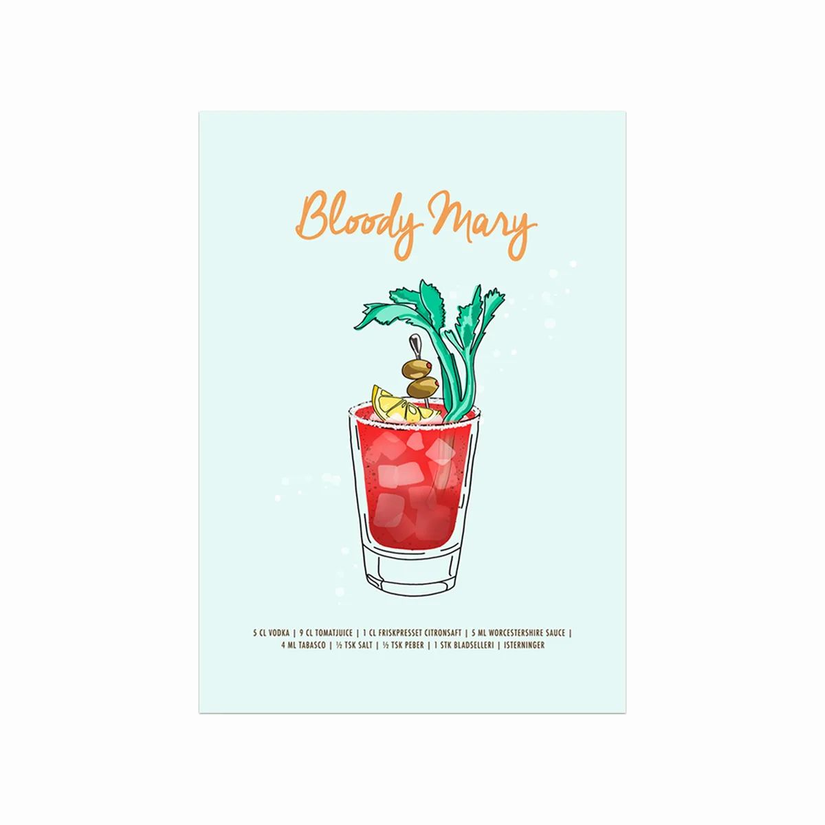 Bloody Mary - Drinks opskrift