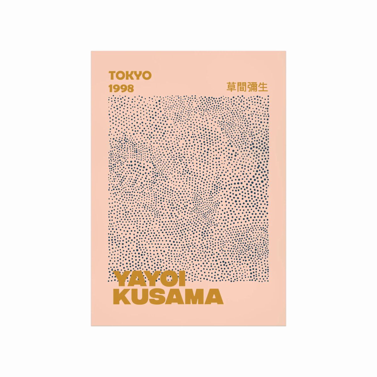 Yayoi Kusama plakat Infinity dots