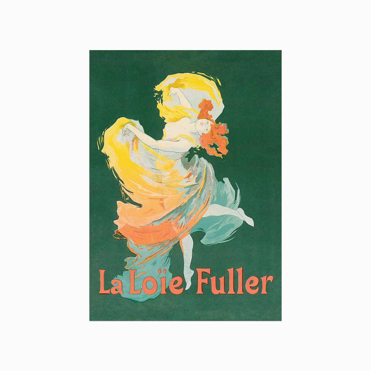 Vintage plakat La Loïe Fuller