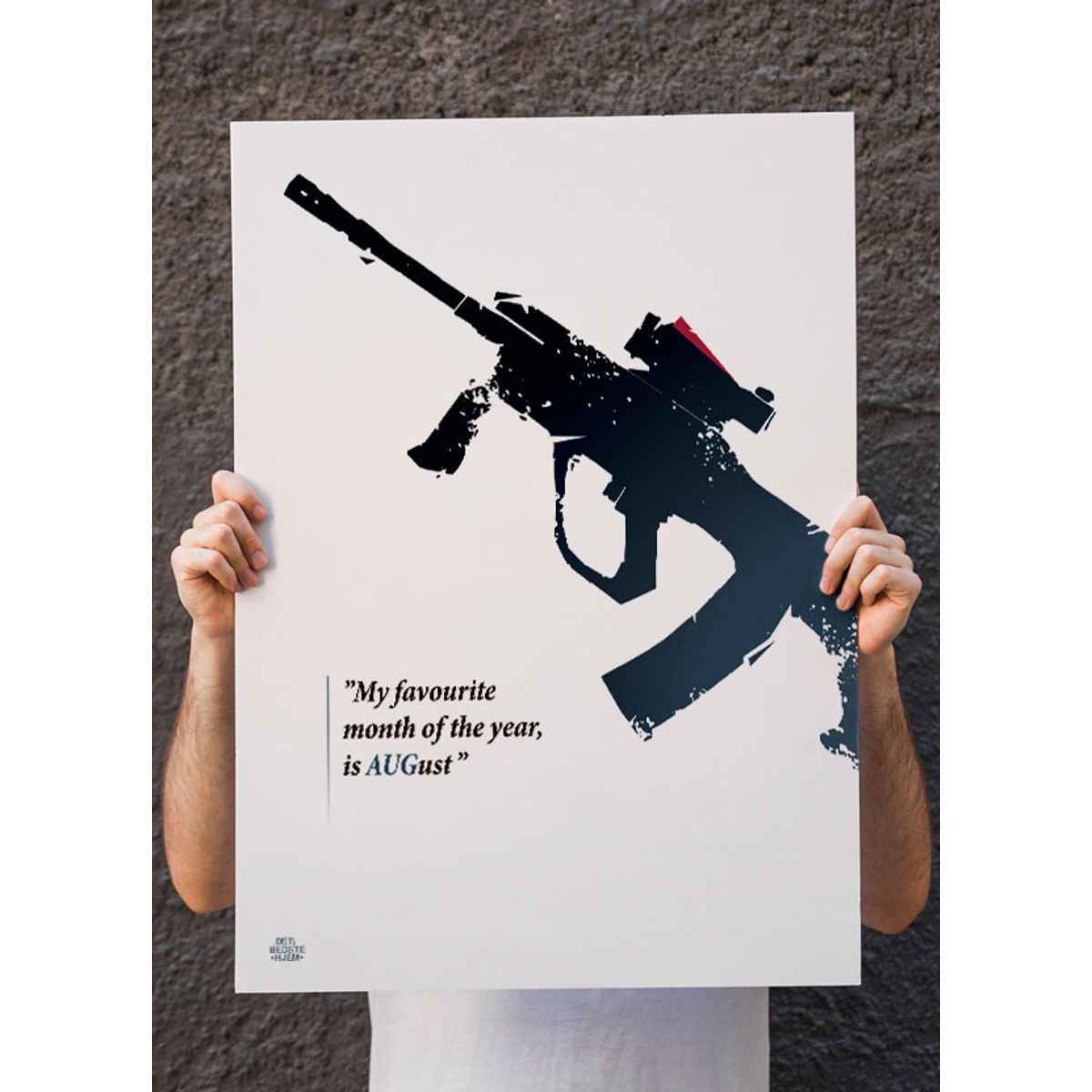 CSGO plakat - AUG - 70 x 100 cm - Kr. 349,-