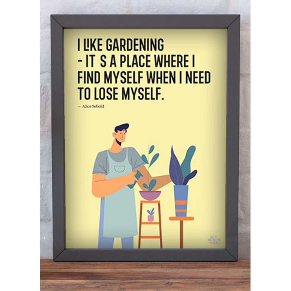 I like gardening-plakat - 50 x 70 cm - Kr. 279,-