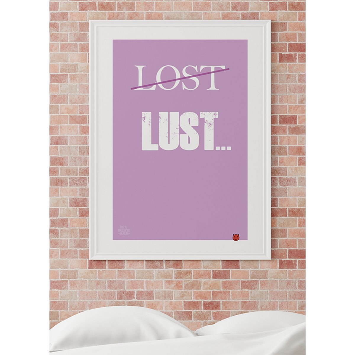 Lost - lust-plakat - 50 x 70 cm - Kr. 279,-