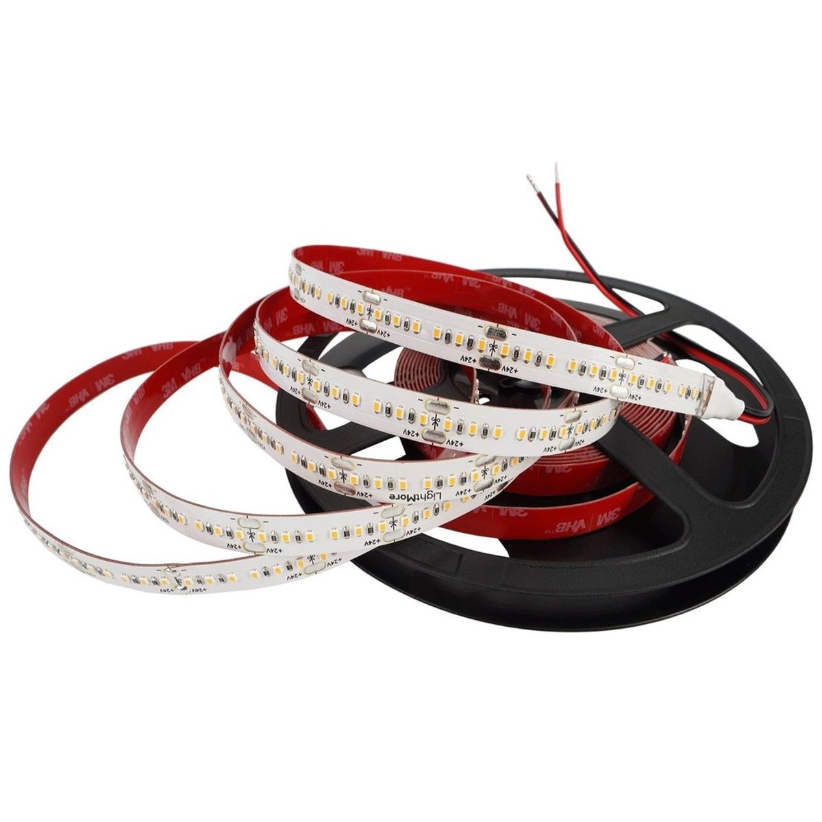 LightMore LED Strip 24V, 14,4W/m i 3000K, IP20, Ra95 - 5 Meter