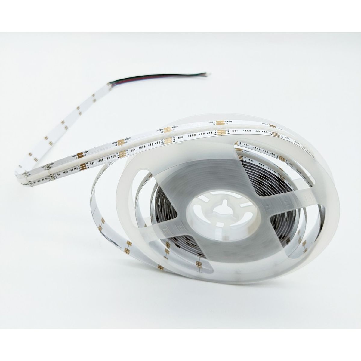 HiluX COB LED Strip 24V, IP20, 16W/m, RGB+2700K, Ra90 - 5 meter