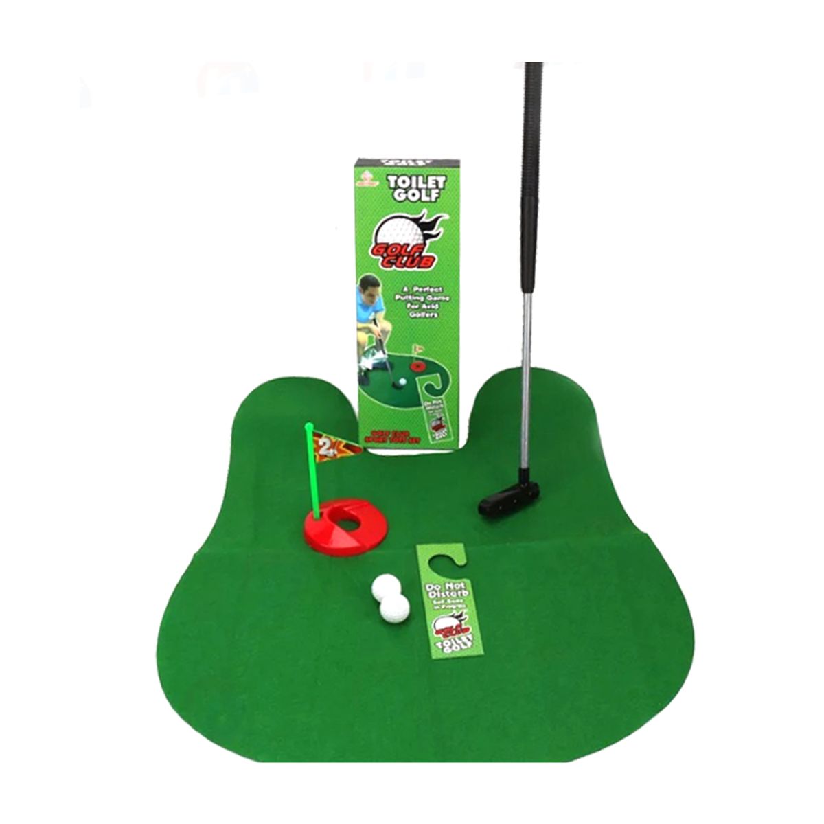 Toilet Golf til en stille stund