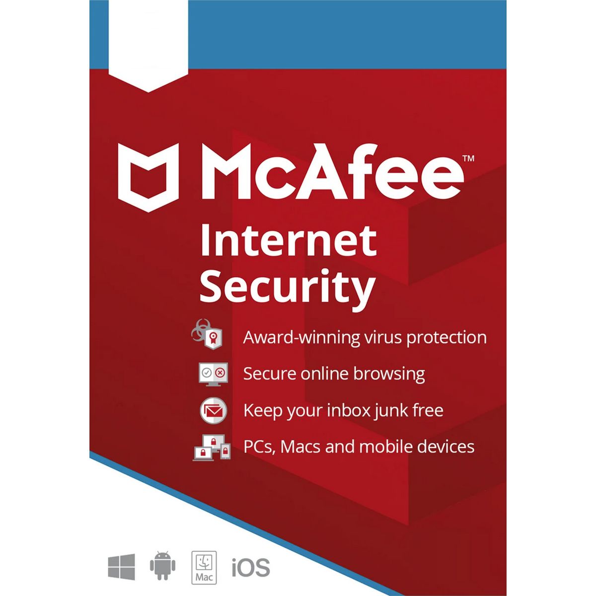 McAfee Internet Security - 10 enheder / 2 år