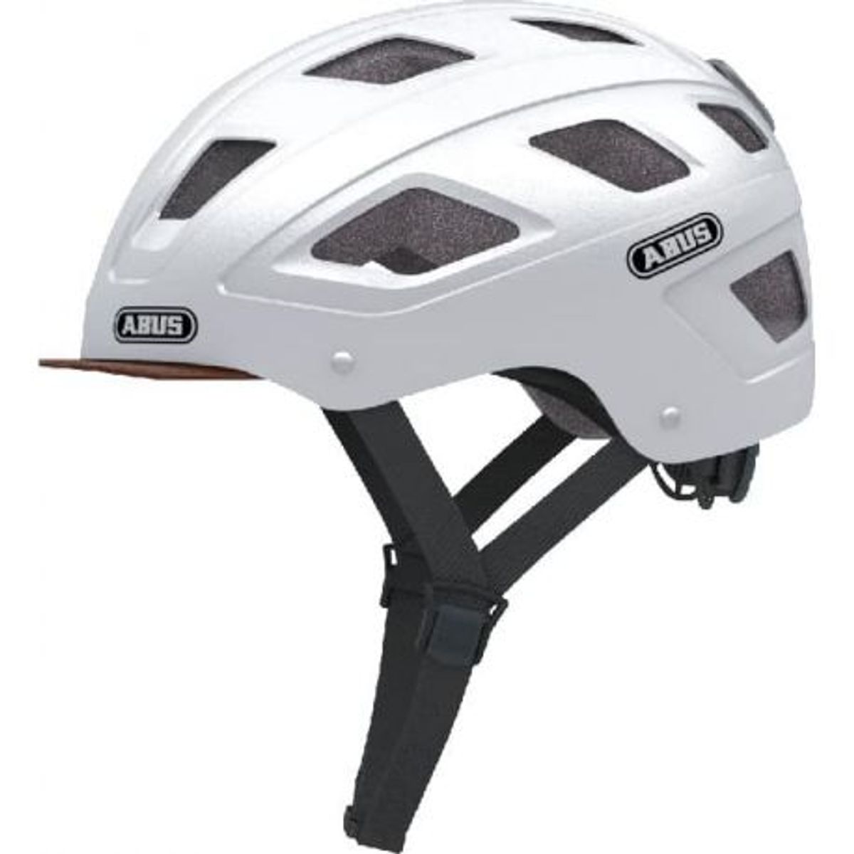 Abus Hyban polar matt cykelhjelm