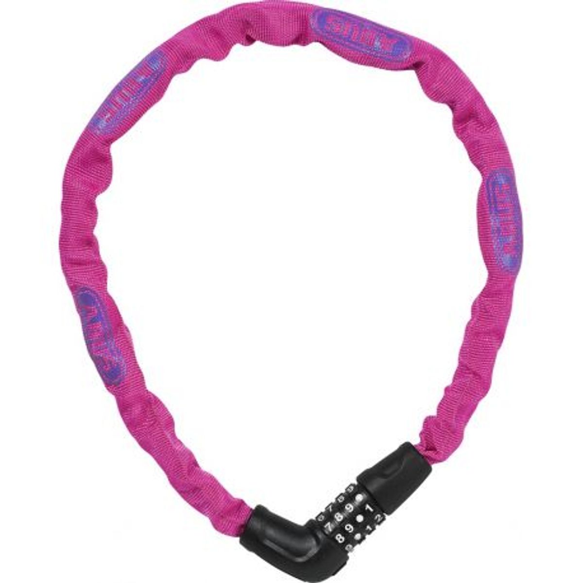 Abus Steel-O-Chainâ¢ 5805C/75 pink, kædelås - 75 cm