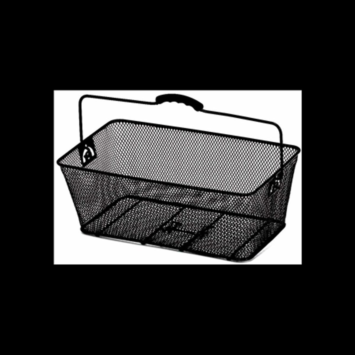 CYKELKURV BAG NET, SORT 45X25X17CM