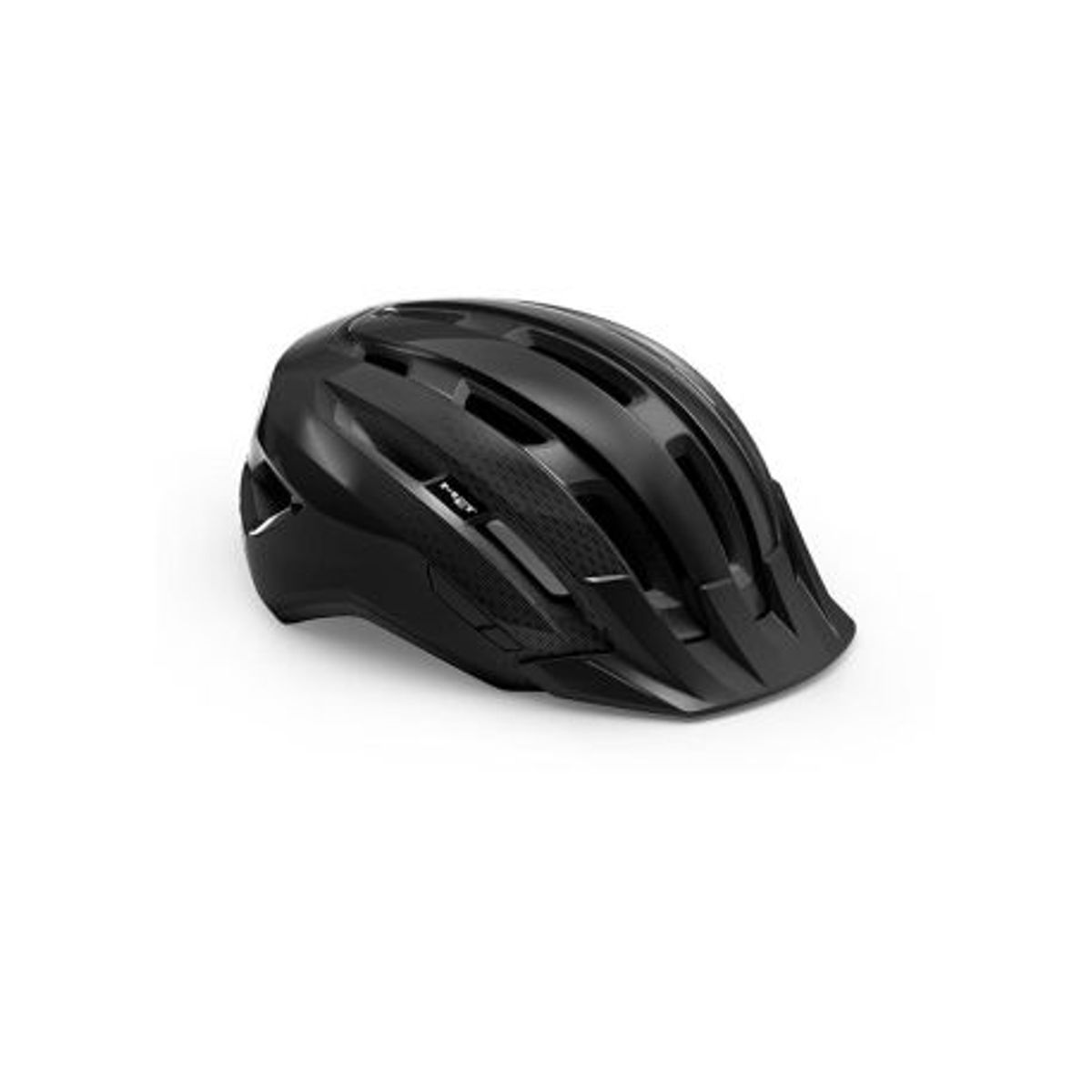 MET Helmet Downtown Black/Glossy L (58-61 cm)