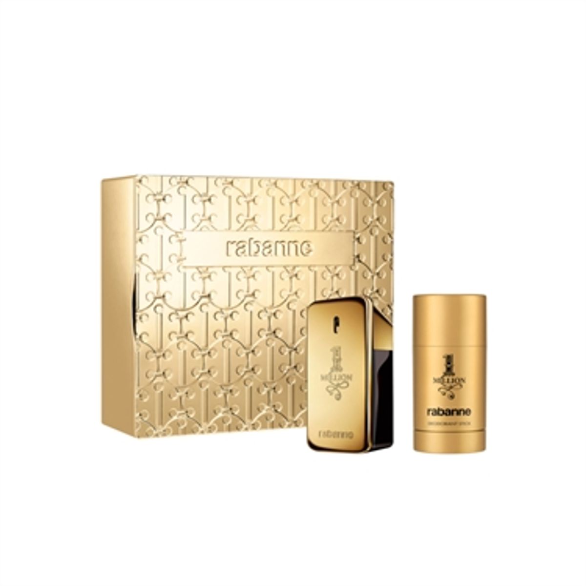 Rabanne One Million Eau De Toilette 50 ml + Deodorant Stick 75 ml Gavesæt