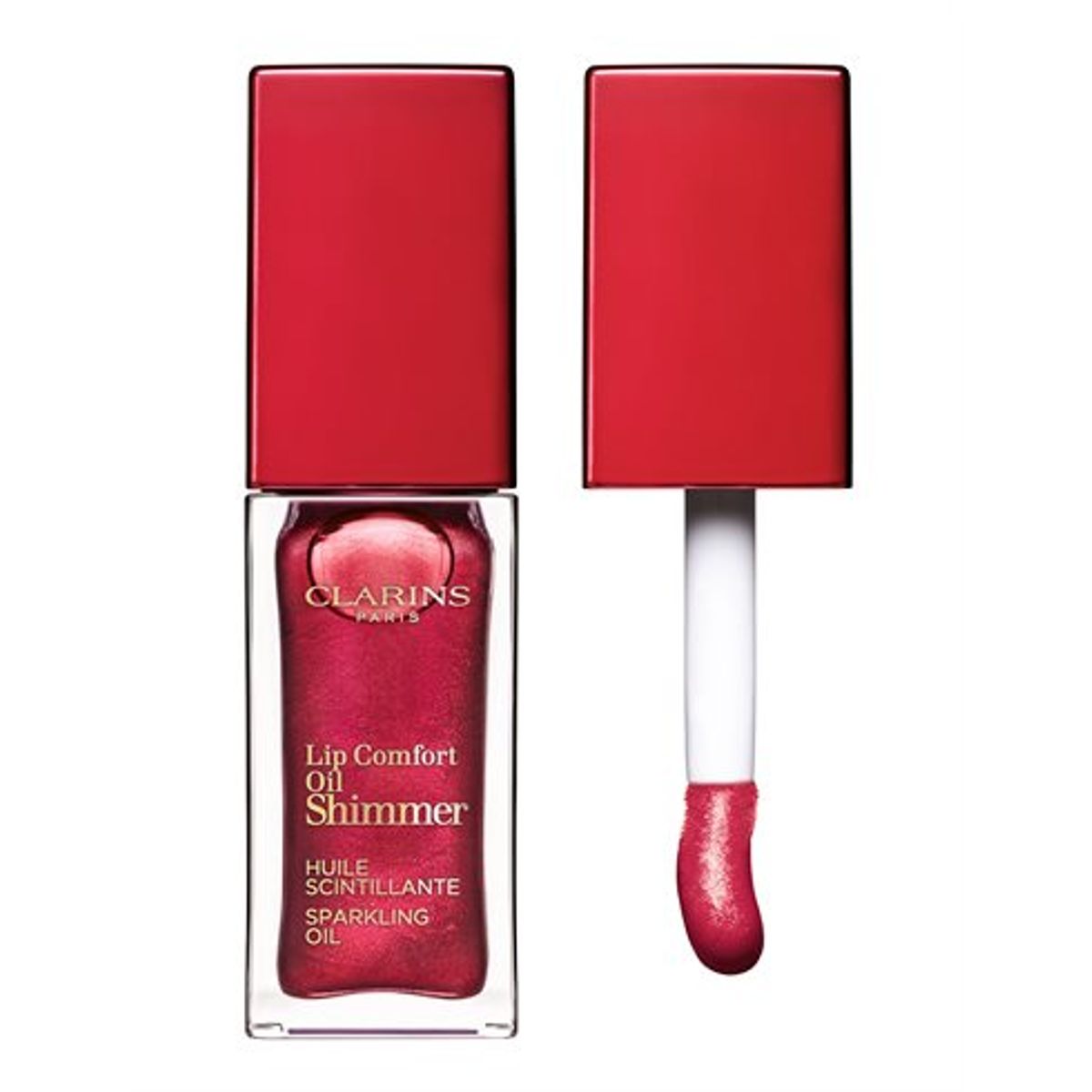 Clarins Lip Comfort Oil Shimmer 08 Burgundy Wine 7 ml