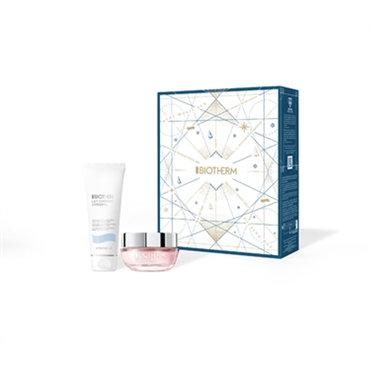 Biotherm Aquasource Cica Nutri Moisturizing Cream 30 ml + Lait Corporel Body Cream 100 ml Gavesæt