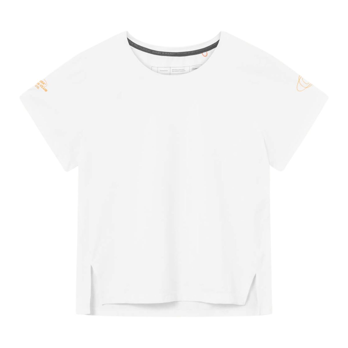 Cuera Oncourt Crop WPC T-shirt Women White