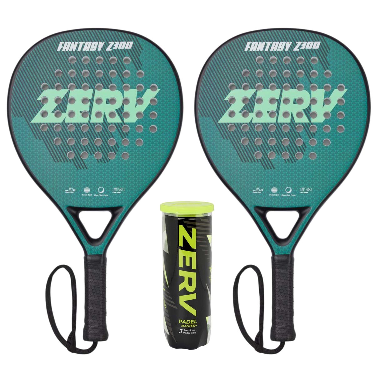 ZERV Padel Pakketilbud (ZERV Fantasy Z300 + ZERV Padel Master+)