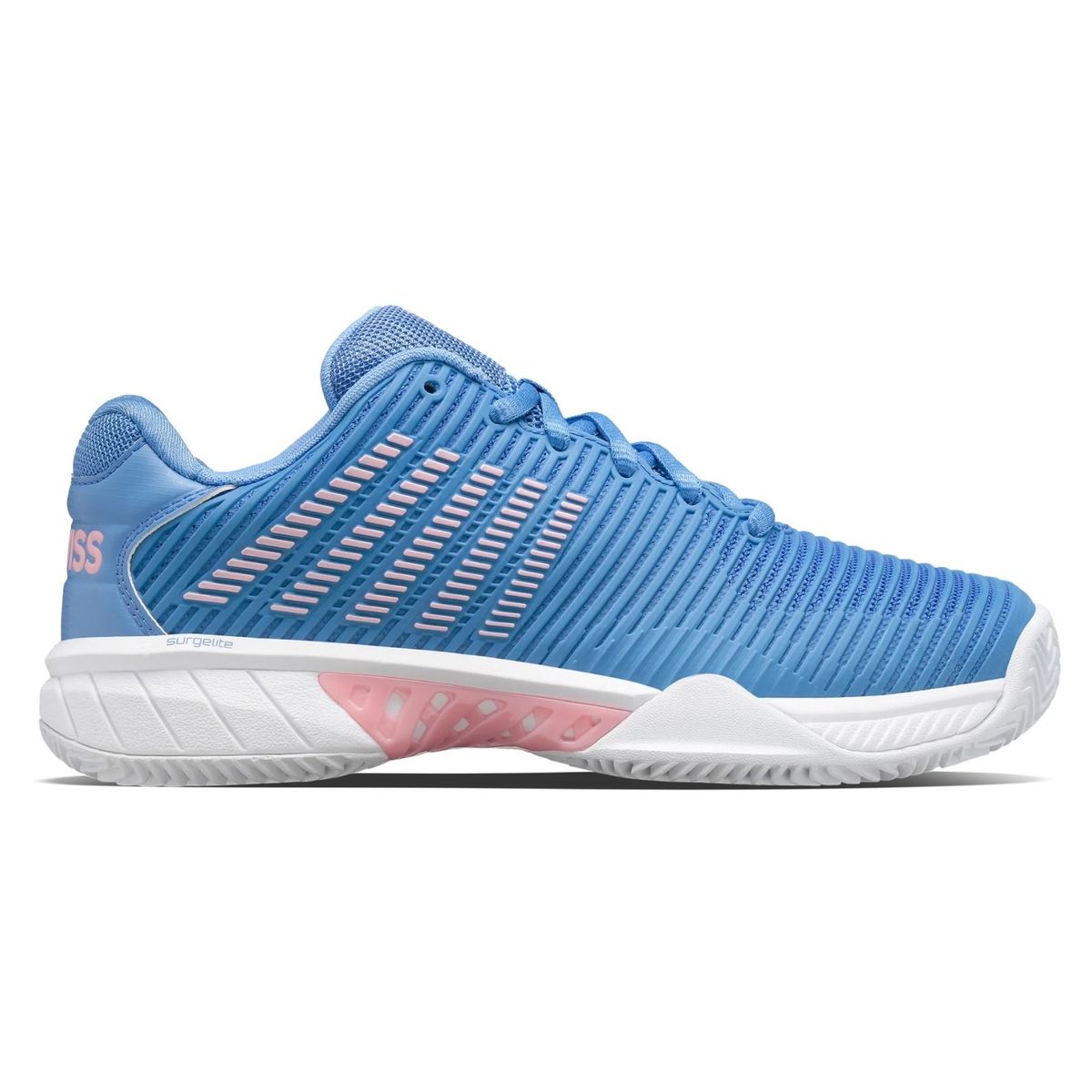 K-Swiss Hypercourt Express 2 Women Silver Lake Blue/White/Orchid Pink