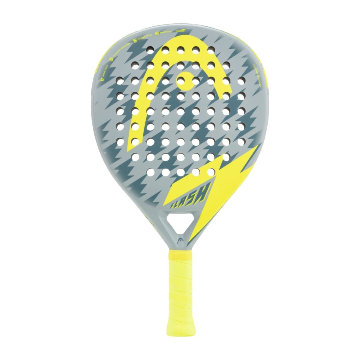 Head Flash Grey/Yellow 2022