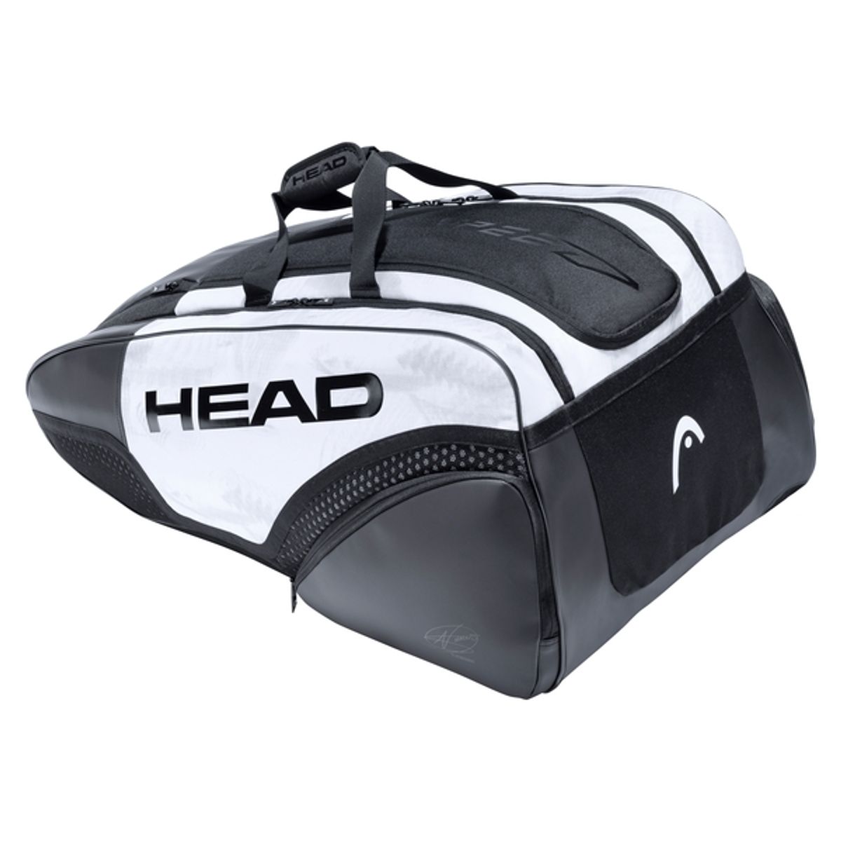 Head Djokovic 12R Monstercombi Hvid/Sort