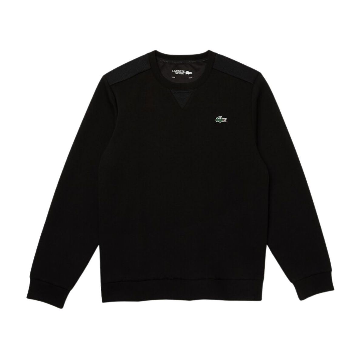 Lacoste Sport Mesh Panels Sweatshirt Black