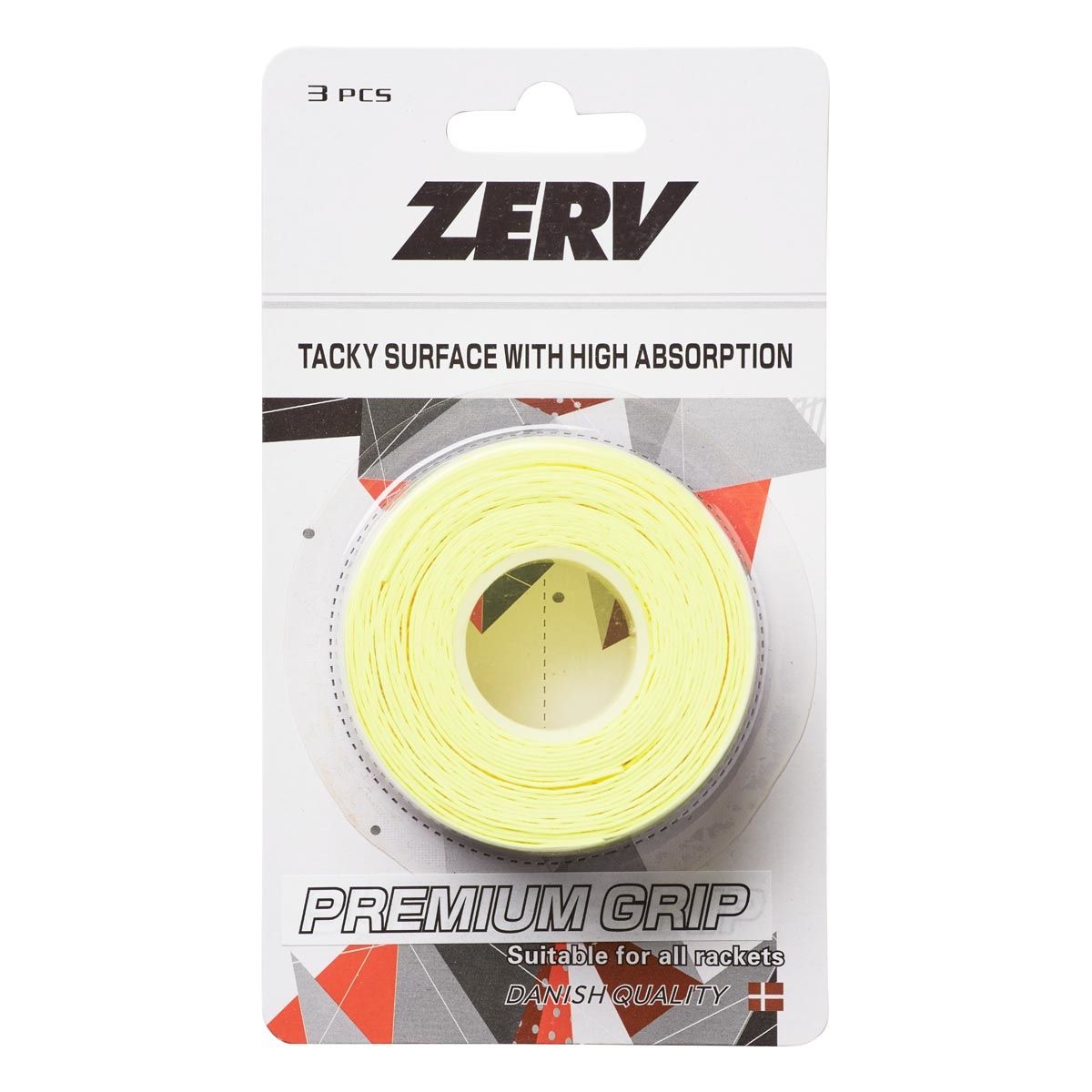 ZERV Premium Grip Neon 3-pak