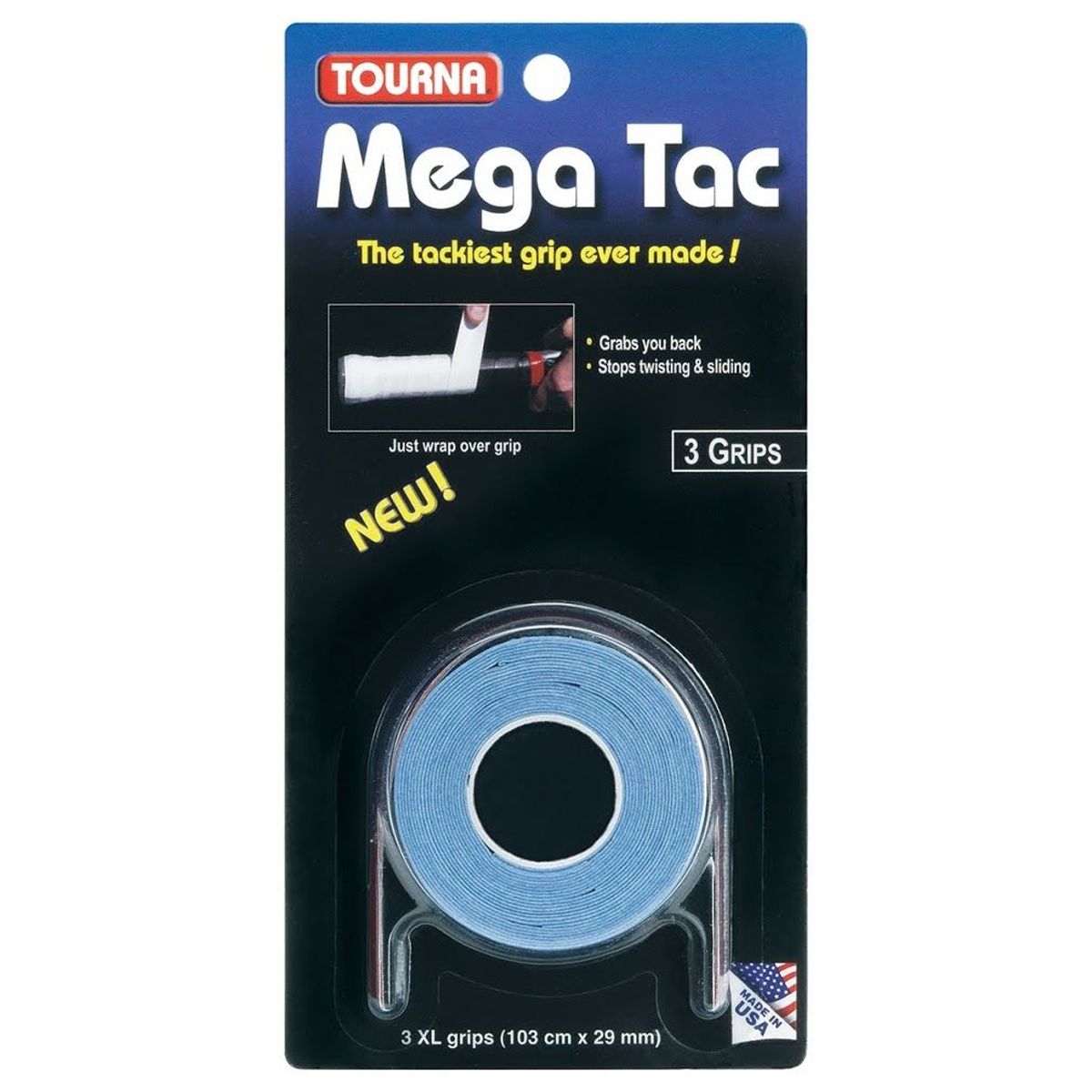 Tourna Mega Tac XL Grip 3-Pack