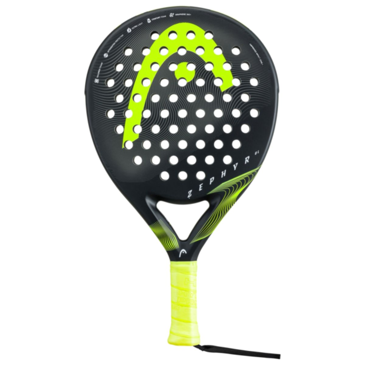 Head Zephyr UL 2023 Black/Yellow