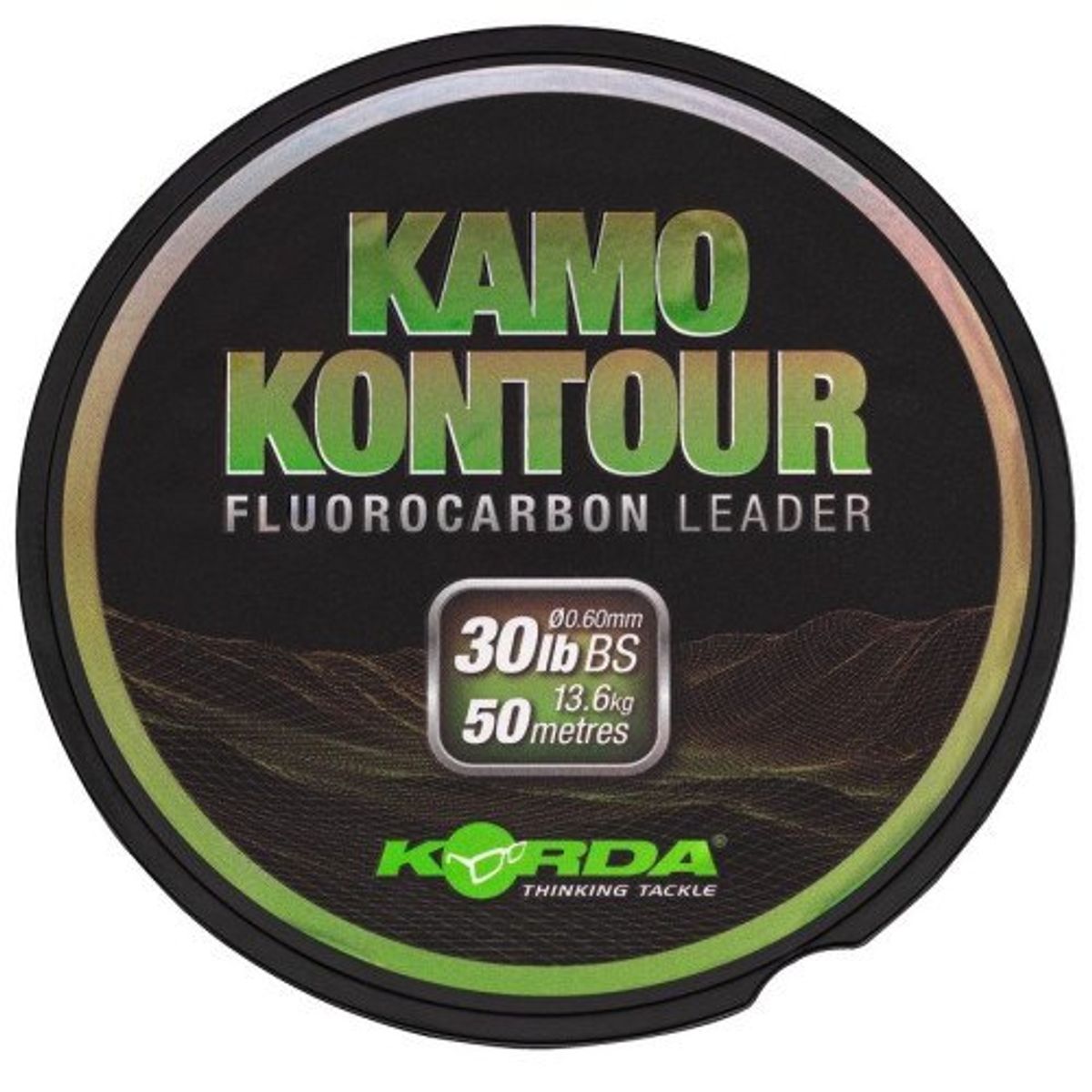 Korda Kamo Kontour Fluorocarbon Leader 0,60mm