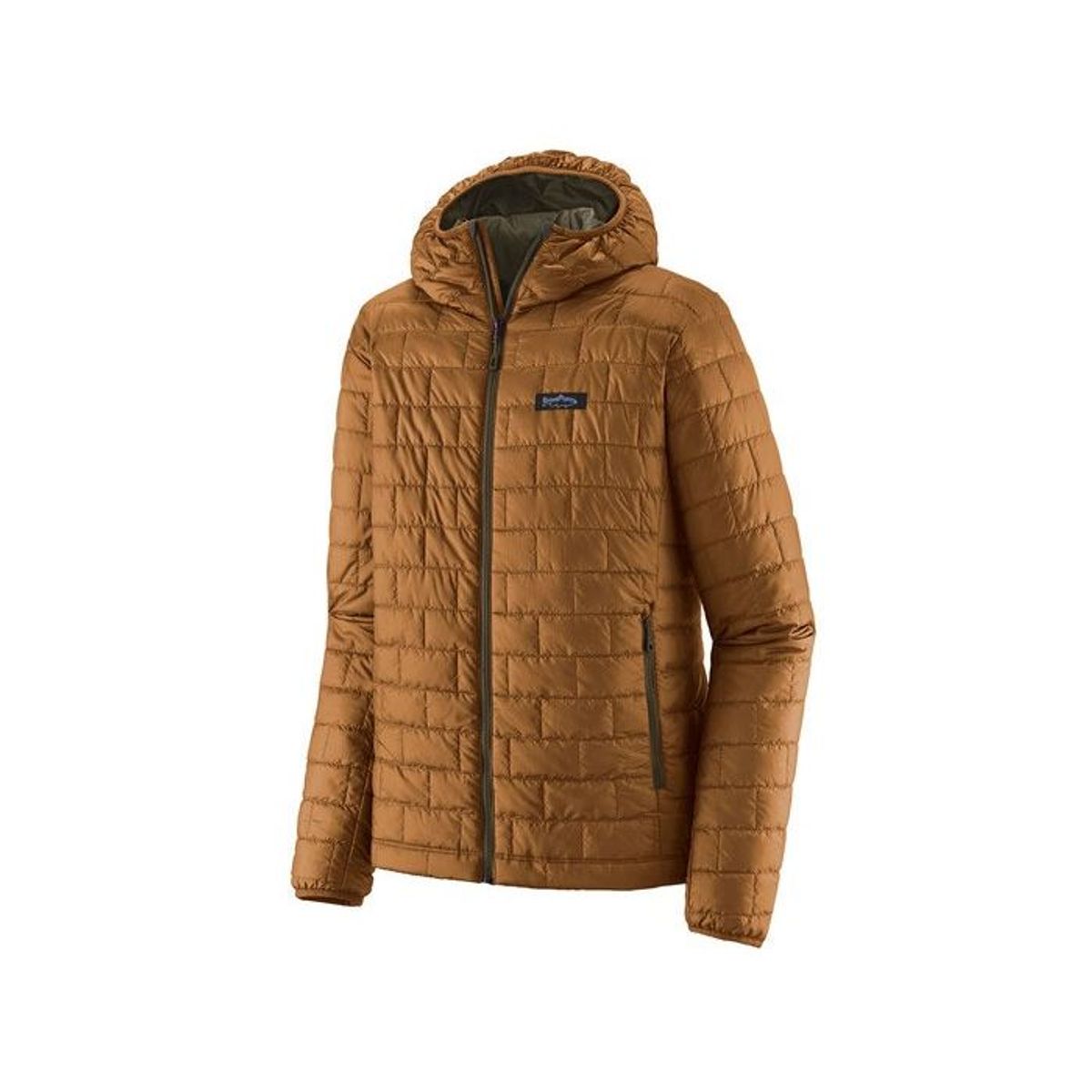 Patagonia Nano Puff Fitz Roy Trout Hoody Shelter Brown