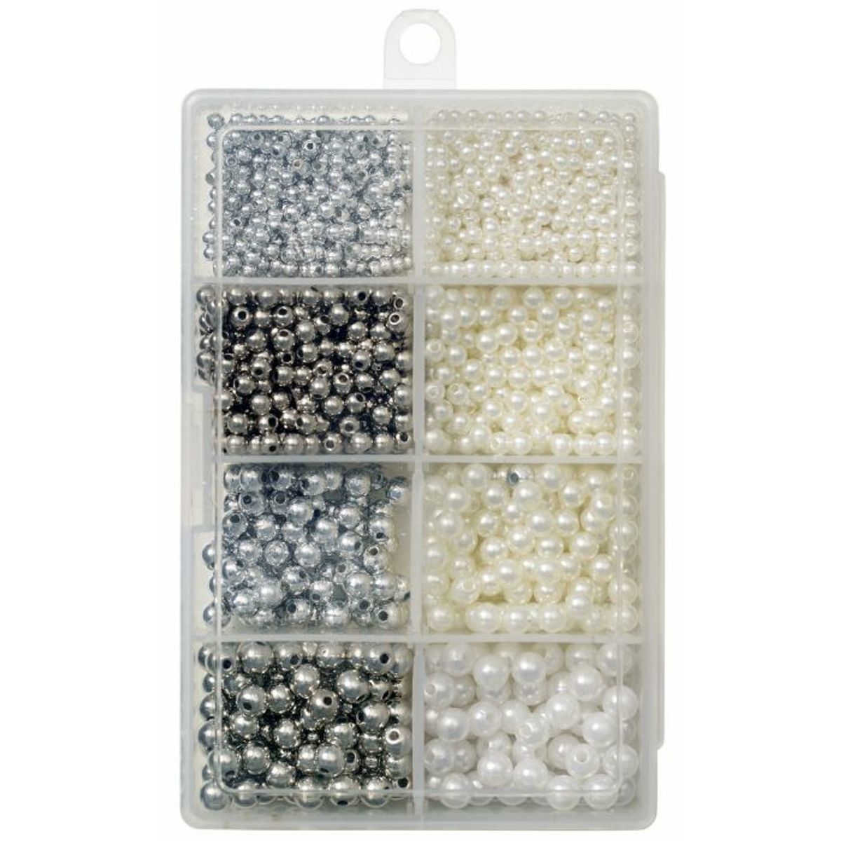 Kinetic Pearl Beads Kit Pearl Silver