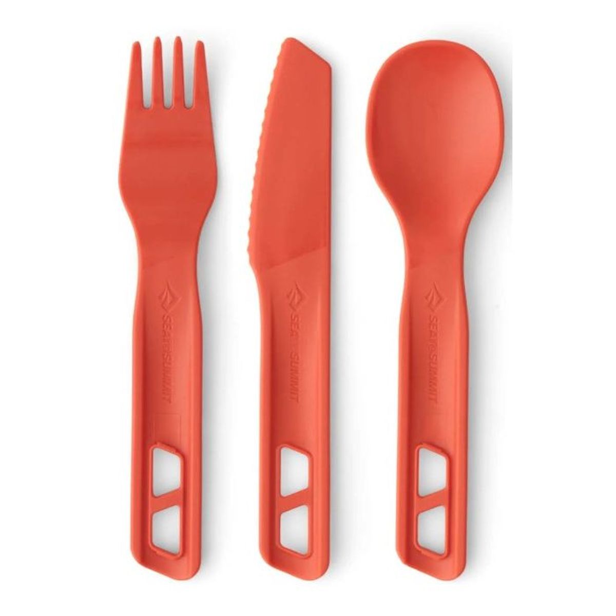 Seatosummit Passage Cutlery Set Spicy Orange