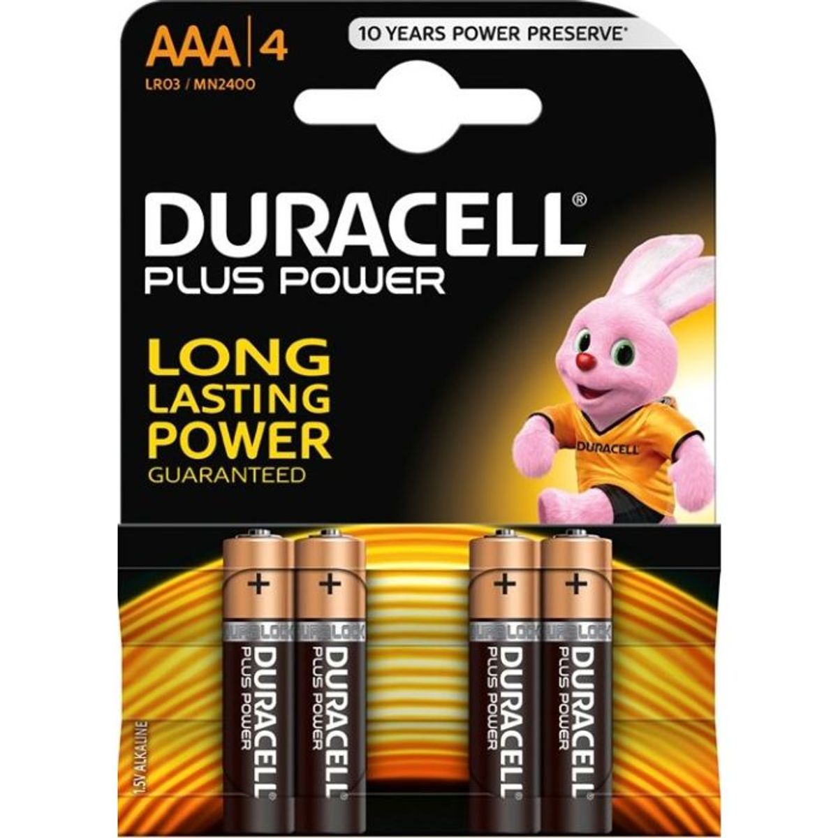 Duracell Plus Power Batteri AAA