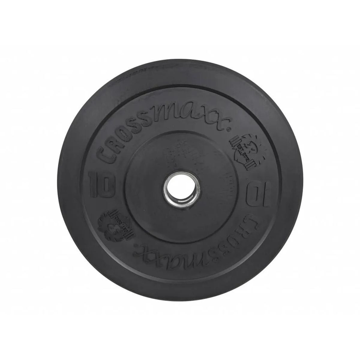 Crossmaxx Bumper Plate 10 kg Sort