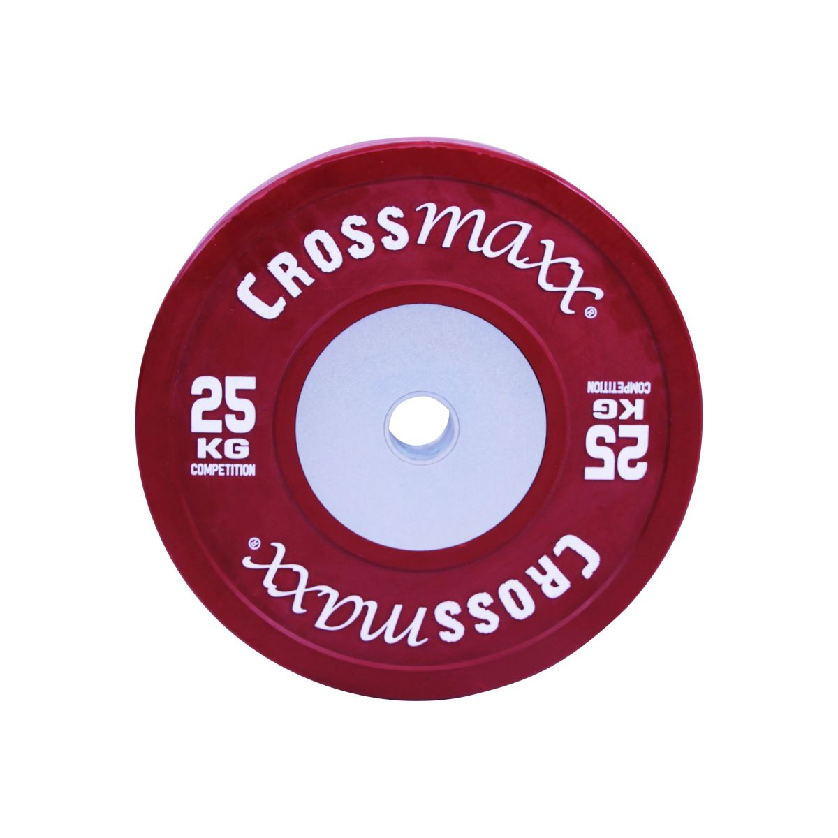 Crossmaxx Competition Bumper Plate 25 kg Red - Demo