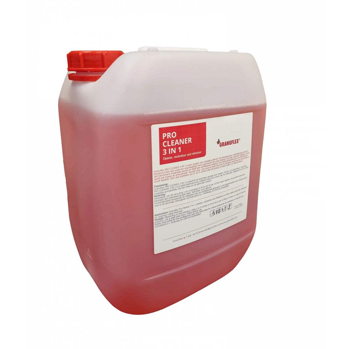 Granuflex Pro Cleaner 3in1 - 10 Liter Dunk