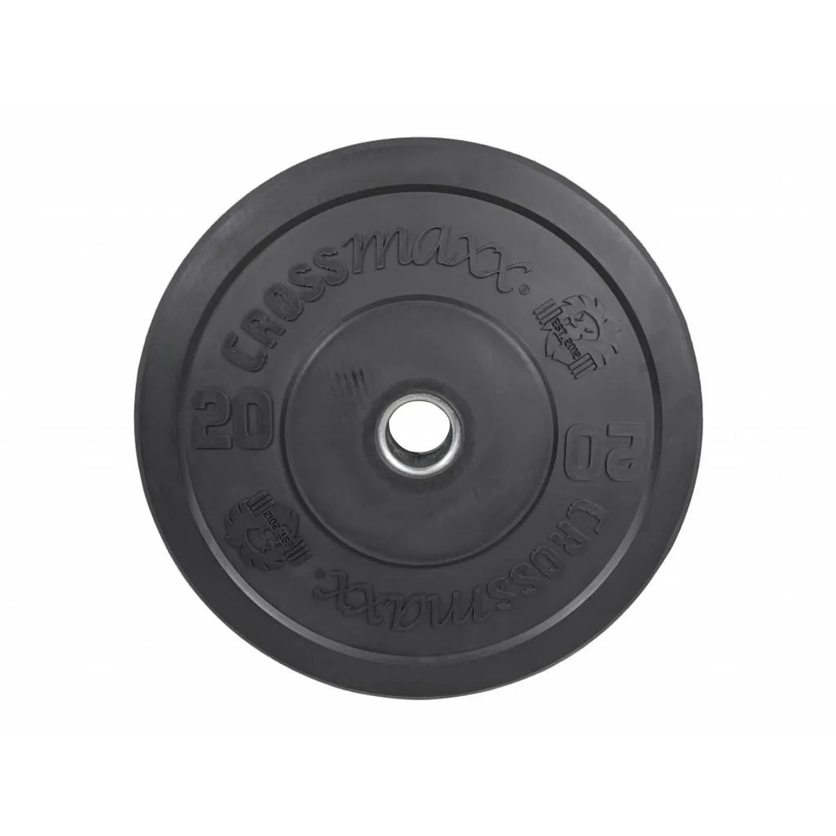 Crossmaxx Bumper Plate 20 kg Sort