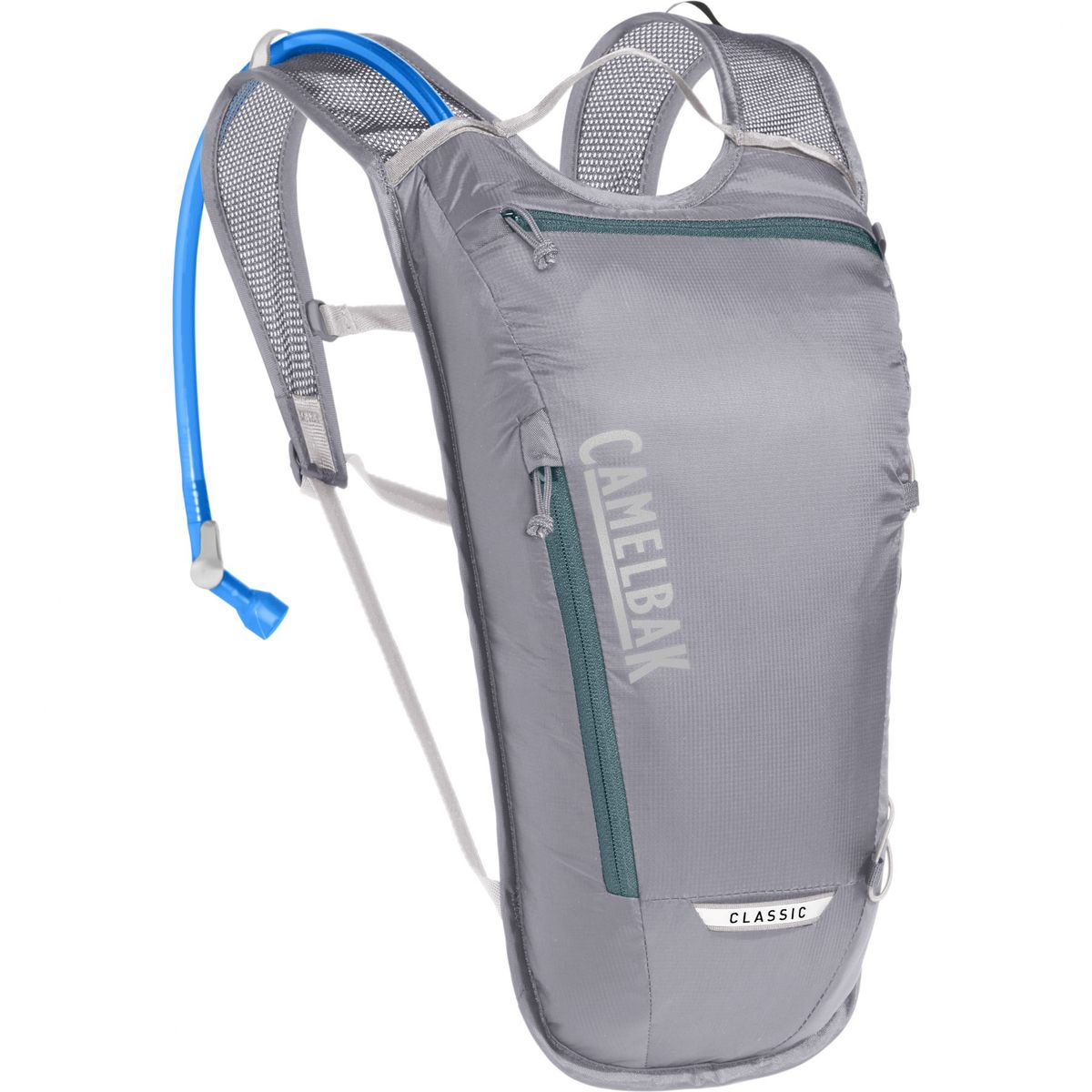 CamelBak Classic Light, drikkerygsæk, 2L, grå/blå