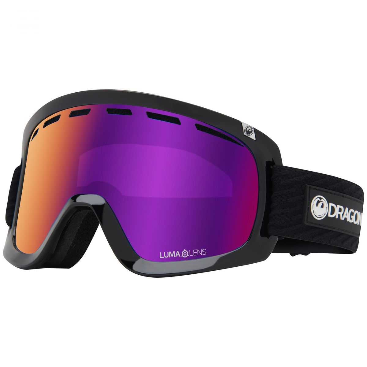 Dragon D1 OTG, skibriller, icon purple