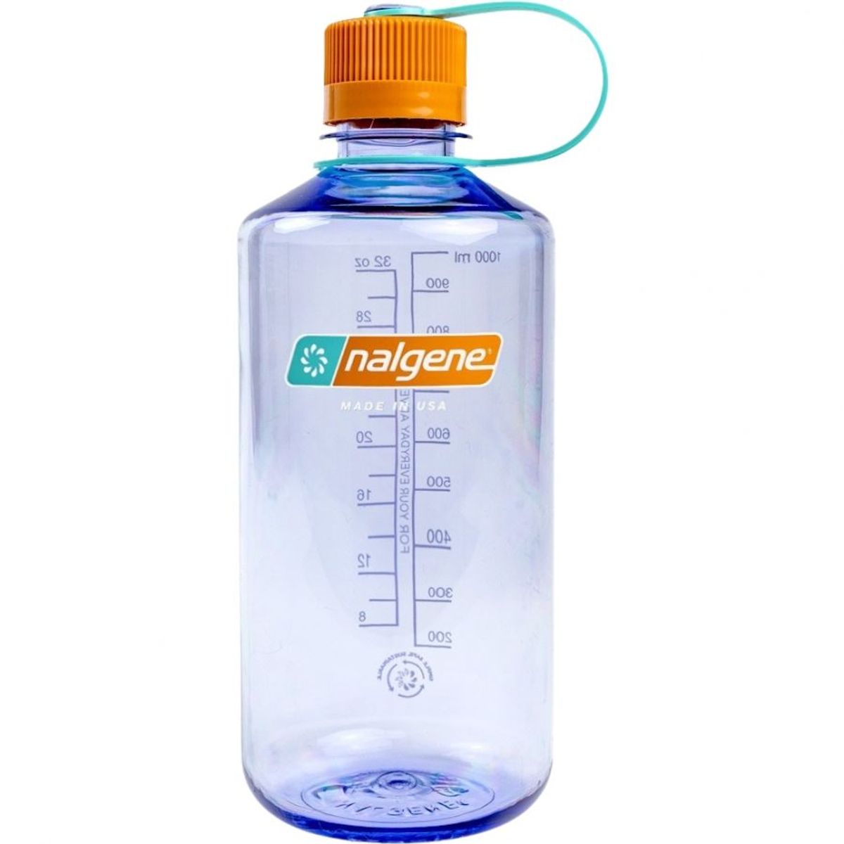 Nalgene narrow mouth sustain, drikkedunk, 1000 ml, lyselilla