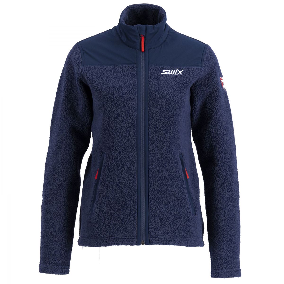 Swix Blizzard Midlayer, jakke, dame, navy