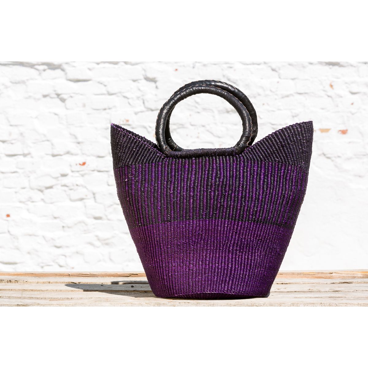 Hammerhus Fairtrade U-Shape netmønster - violet