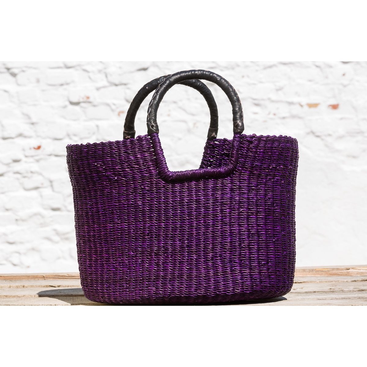 Hammershus Fairtrade Indkøbskurv DUSE-Design - violet