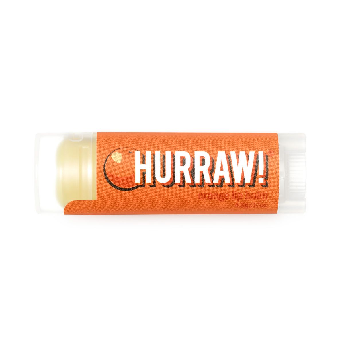 Hurraw! Orange Lip Balm